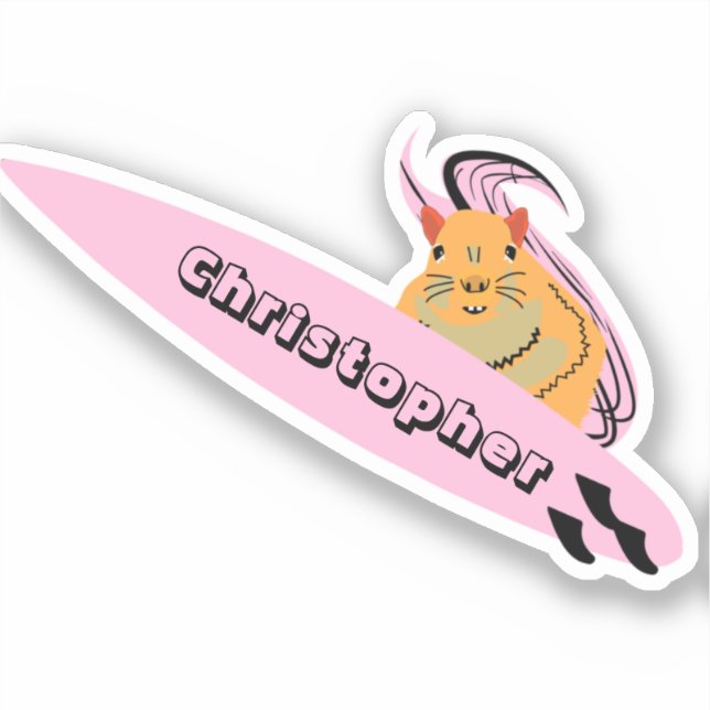 Naughty Squirrel #139 Surfing (Front)