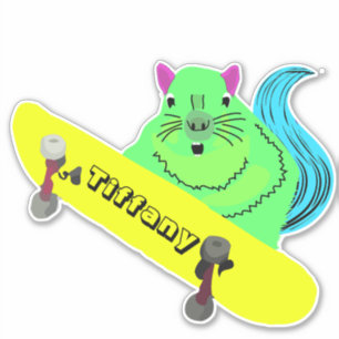 Naughty Squirrel #142 Girls Name 