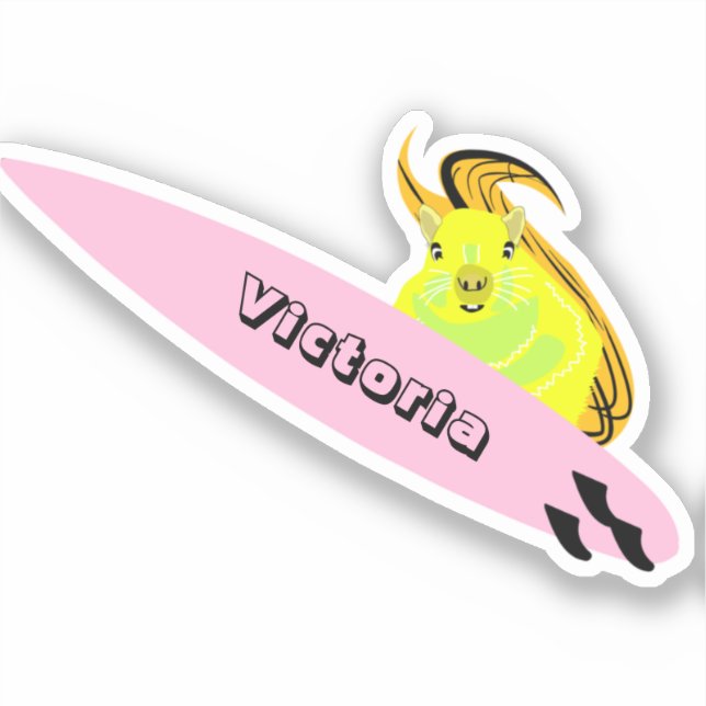 Naughty Squirrel #1546 Surfing (Front)