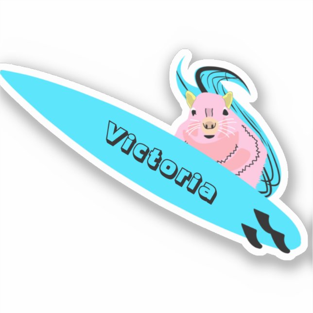 Naughty Squirrel #1633 Surfing (Front)