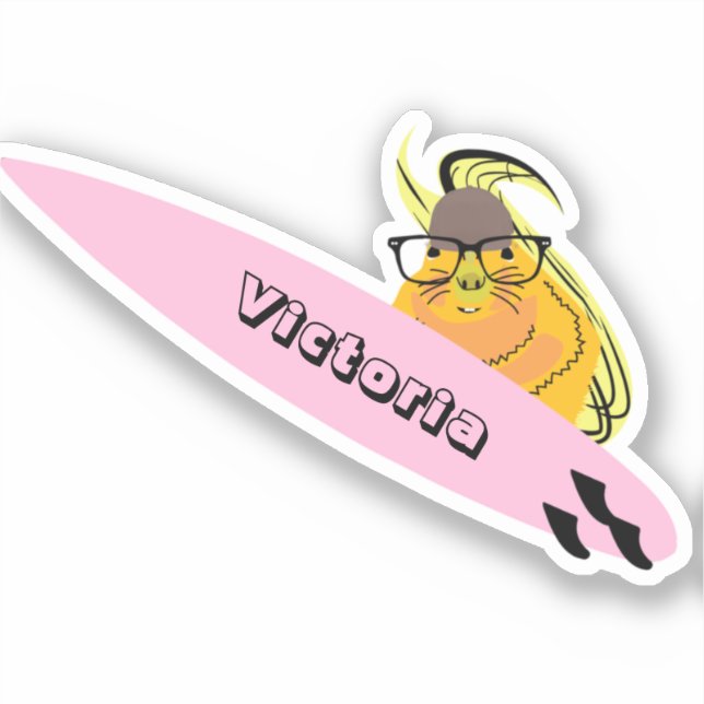 Naughty Squirrel #1731 Surfing (Front)