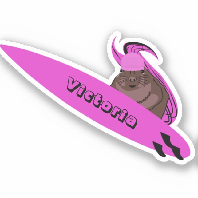 Naughty Squirrel #1760 Surfing (Front)