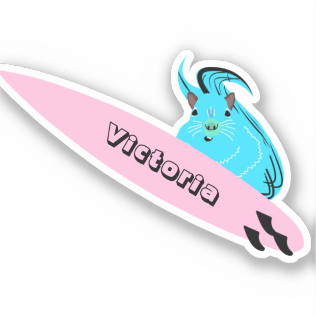 Naughty Squirrel #2107 Surfing (Front)