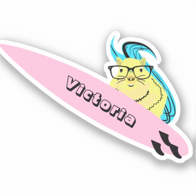 Naughty Squirrel #2334 Surfing (Front)