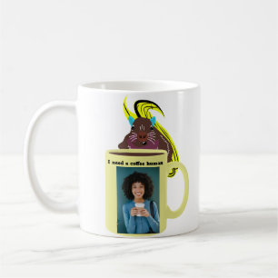 Naughty Squirrel #251 Coffee Human Mug