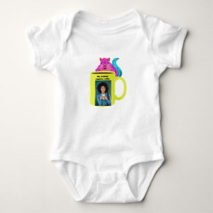 Naughty Squirrel #279 Baby Coffee Bodysuit