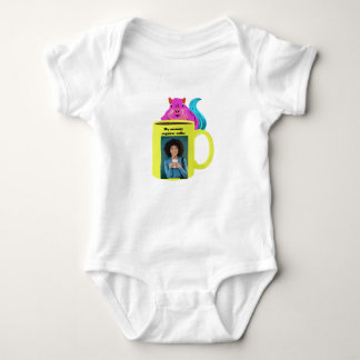 Naughty Squirrel #279 Baby Coffee Bodysuit