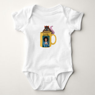 Naughty Squirrel #286 Baby Coffee Bodysuit