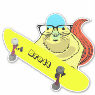 Naughty Squirrel #295 Brett Skateboarding