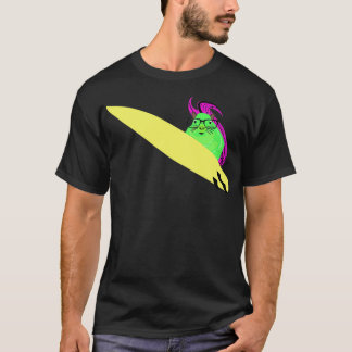 Naughty Squirrel 328 Surfing T-Shirt