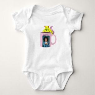 Naughty Squirrel #341 Baby Coffee Bodysuit