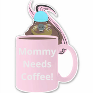 Naughty Squirrel #342 Coffee Cup