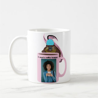 Naughty Squirrel #342 Coffee Human Mug
