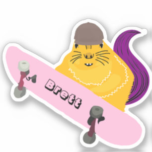 Naughty Squirrel #355 Brett Skateboarding