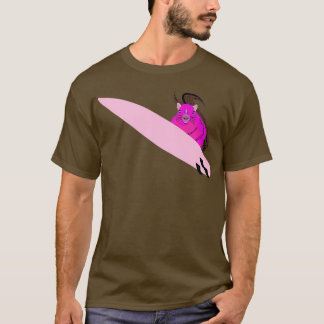 Naughty Squirrel 374 Surfing T-Shirt