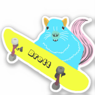 Naughty Squirrel #388 Brett Skateboarding