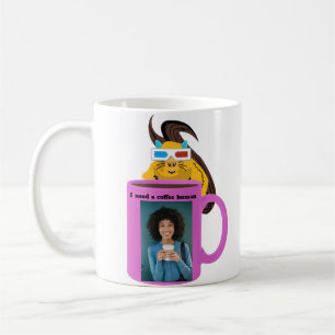 Naughty Squirrel #399 Coffee Human Mug