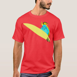 Naughty Squirrel 428 Surfing T-Shirt