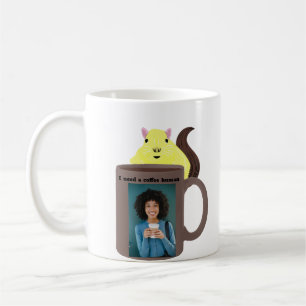 Naughty Squirrel #432 Coffee Human Mug