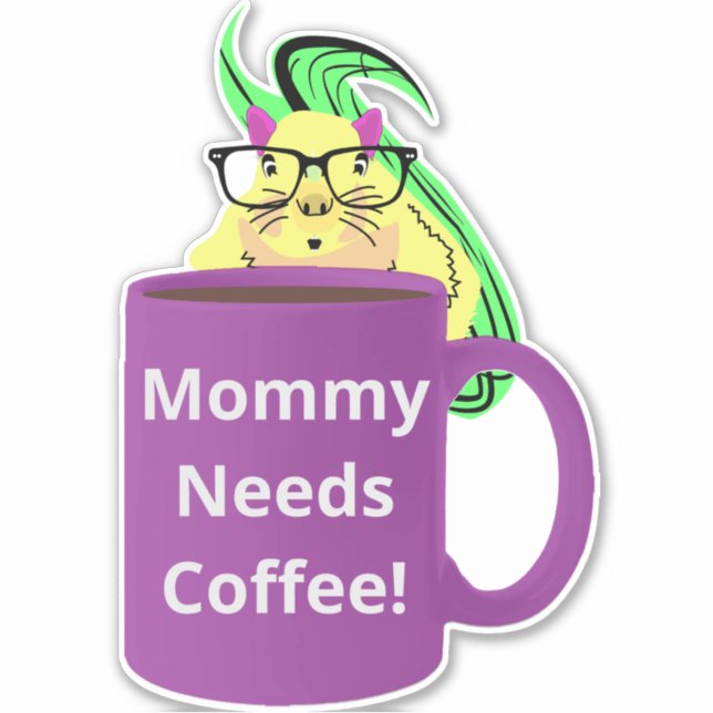 Naughty Squirrel #436 Coffee Cup (Front)