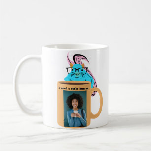 Naughty Squirrel #452 Coffee Human Mug