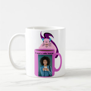 Naughty Squirrel #465 Coffee Human Mug