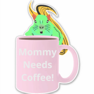 Naughty Squirrel #487 Coffee Cup