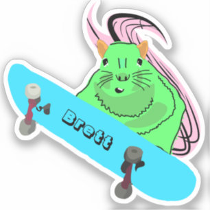 Naughty Squirrel #497 Brett Skateboarding