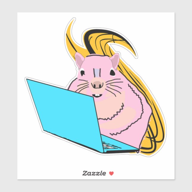 Naughty Squirrel #4 Sticker (Sheet)