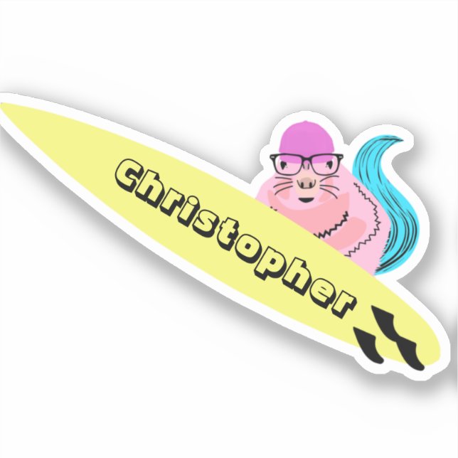 Naughty Squirrel #505 Surfing (Front)