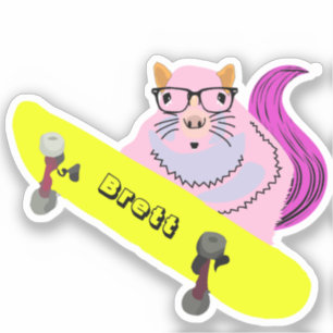 Naughty Squirrel #520 Brett Skateboarding