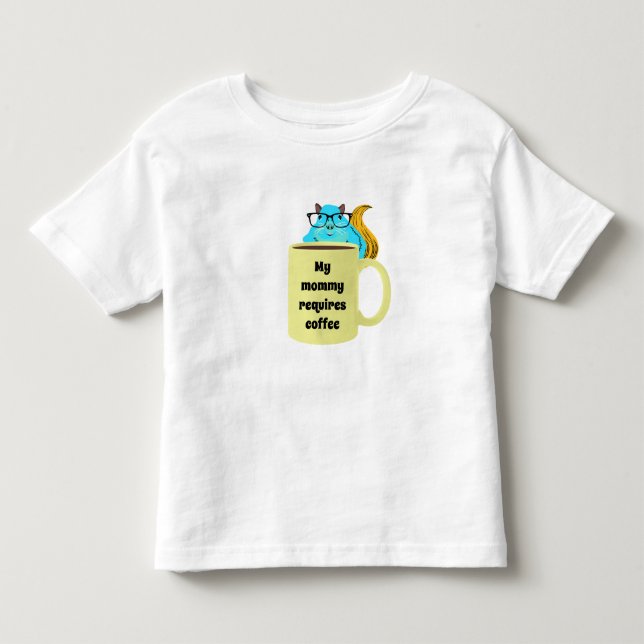 Naughty Squirrel #529 Toddler T-Shirt (Front)