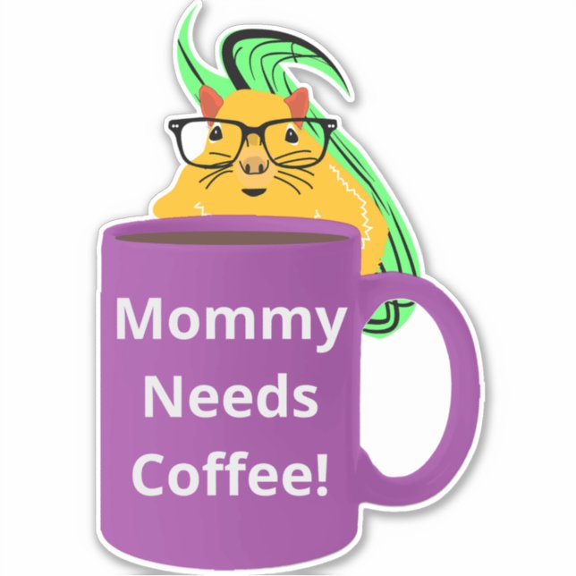 Naughty Squirrel #530 Coffee Cup (Front)