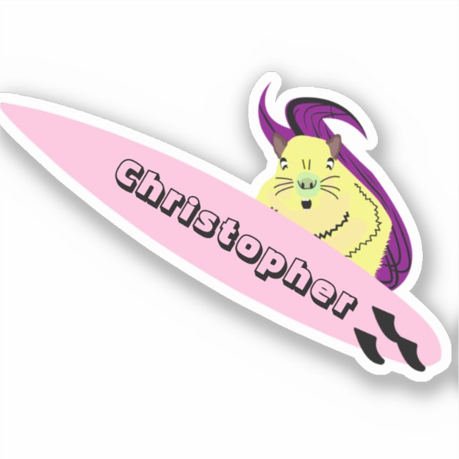 Naughty Squirrel #579 Surfing (Front)