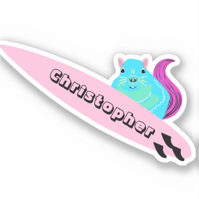 Naughty Squirrel #625 Surfing (Front)