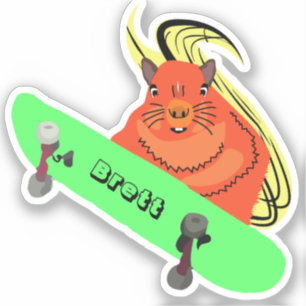 Naughty Squirrel #642 Brett Skateboarding