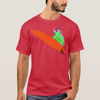 Naughty Squirrel 652 Surfing T-Shirt