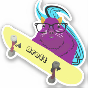 Naughty Squirrel #654 Brett Skateboarding