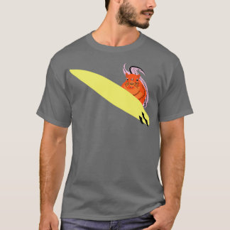 Naughty Squirrel 691 Surfing T-Shirt
