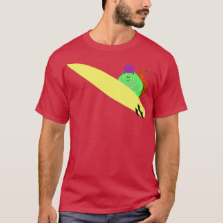 Naughty Squirrel 697 Surfing T-Shirt