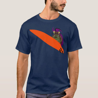 Naughty Squirrel 731 Surfing T-Shirt