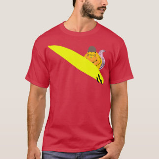 Naughty Squirrel 745 Surfing T-Shirt