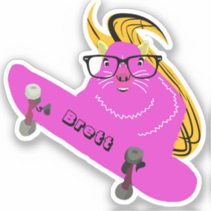 Naughty Squirrel #807 Brett Skateboarding