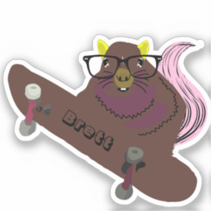 Naughty Squirrel #821 Brett Skateboarding