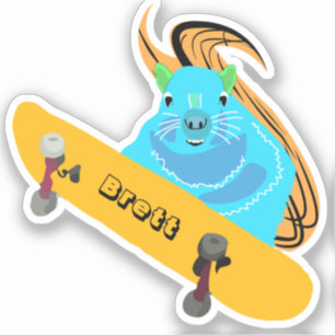 Naughty Squirrel #830 Brett Skateboarding