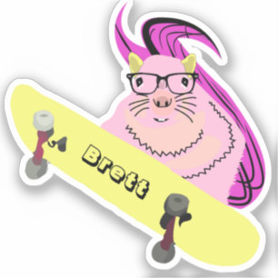 Naughty Squirrel #872 Brett Skateboarding