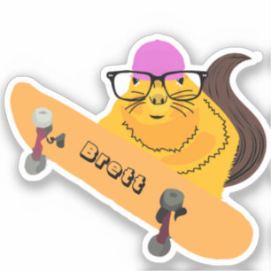 Naughty Squirrel #886 Brett Skateboarding