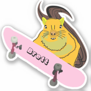 Naughty Squirrel #912 Brett Skateboarding