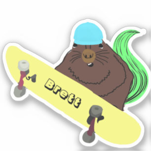 Naughty Squirrel #935 Brett Skateboarding