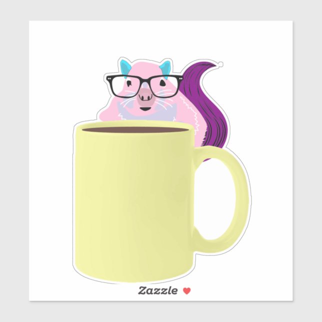 Naughty Squirrel #978 Sticker (Sheet)